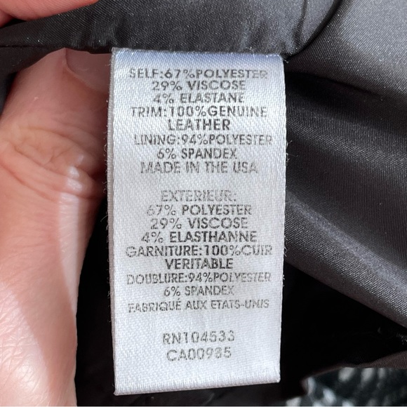 Nanette Lenore Leather side panel skirt - Picture 5 of 7